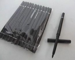 200 pcs good quality Makeup eyeliner pencil black and brown Automatic rotating telescopic waterproof4722009