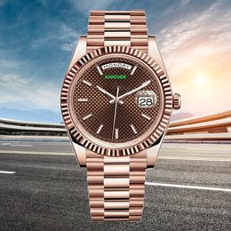 women watch designer Mens Watch 40mm 36mm Size Rose Gold Automatic Mechanical Movement Stainless Steel With Sapphire Glass High Quality Watches With Original Box