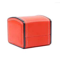 Jewellery Pouches PU Leather Watch Box Watches For Case Vintge Storage Holder Display St
