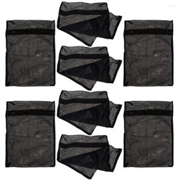 Laundry Bags 8 Pcs Black Bag Mesh Garment Washing Polyester Delicate Travel