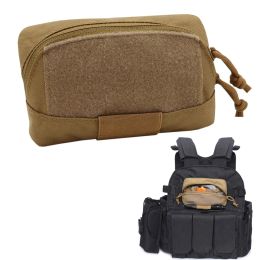 Bags Tactical Vest Plate Carrier Molle Admin Pouch Chest Expansion Sub Bag Tool EDC Bag Belt Waist Pack Hunting Mini Bag