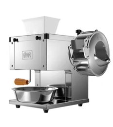 850W Desktop automatic meat cutter machine Fast meat slicer electric commercial stainless steel vegetable cutter machine2071557