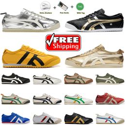 tiger mexico 66 designer onitsukass casual shoes platform trainers og original loafers luxury off silver white yellow outdoor sneakers dhgate free shipping shoe