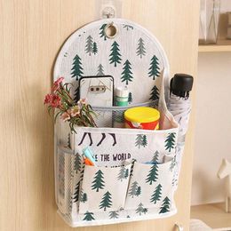 Storage Bags Cloth Multi Pockets Hanging Bag Organiser Cabinet Door Hang Sundries Underwear Divider Pouches Home Decor