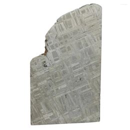 Decorative Figurines Swedish Meteorite Iron 106.7 Grams Melt Shell Tail Cut Specimen Ornament Natural Material