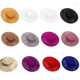 Berets Elegant Fascinator Hat Base Women DIY Tea Party Ladies Banquets HXBA