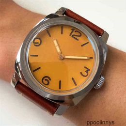 Panerai Automatic Watches Swiss Movment Watch Steel Polished Case 17 Jewellery Manual Movement Luminous Hand Real Leather WN-PC7T
