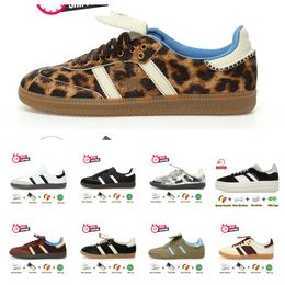 Wales Bonner Silber Leopard Pony Tonal Cream White Core Black Sporty Rich Consortium Cup End Ecrtin Brown Designer Skate Schuhe Männer Frauen Sneakers 36-45 Sports NLH