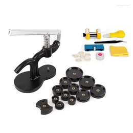 Watch Repair Kits Press Set Kit With 18Mm-50Mm Fitting Dies For Back Case Remover Closer And Battery Replacement