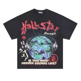 Hellstar T Shirt Rappe Mens Women Tshirt Rapper Wash Grey Heavy Craft Unisex Short Sleeve Top High Street Fashion Retro Hell Designers Tees Size S-xl Hg1 381 899 272