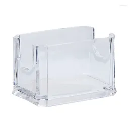 Tea Trays Clear Storage For Case Bags Sugar Packet Household Container Boxes Durab