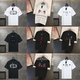 Man Designer Band T Shirts Summer Fashion Black White breathable Short Sleeve Luxury Letter Pattern T-shirt Size Xs-4xl #ljs777