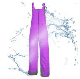 Skiing Pants Outdoor Snow Winter Waterproof Warm Ski Trousers DoubleLayer Windproof Insulated Overalls3714952