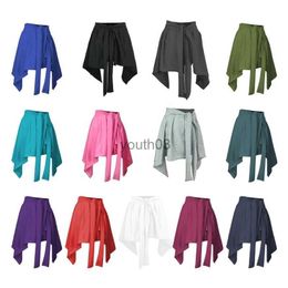 Skirts Skorts Women Gym Sports Yoga Skirt Hip Covering Half Length Ballet Dance Running Fitness Short Skirts Cover Up Scarf Shl N7YD 240319