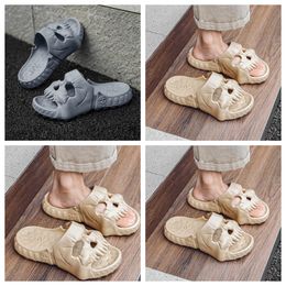 Popular Positive EVA Shoes Skull Feet Thick Sole Sandals Summer Beach Men's Shoes Toe Wrap Breathable Slippers GAI big size