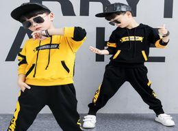 2019 Spring Autumn Kids Clothes Boys 3 4 5 6 7 8 9 10 11 12 Years Boys Clothing Set Sports Suit Boys Hooded Jacket And Pants J19078591833