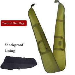 Bags Outdoor Tactical Hunting Airsoft Sport Rifle Gun Storage Bag 128cm Oxford Rifle Gun Holster Shockproof Case Fishing Rod Pouch