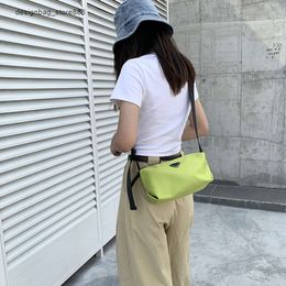 Wholesale Retail Brand Fashion Handbags Leisure Womens Bag New Fashion Crossbody Small Simple Oxford Cloth Large Capacity Wide Shoulder Strap Single