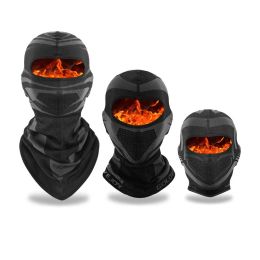 Masks Plush Warm Full Face Masks Winter Army Tactical Balaclava Hat Windproof Cycling Motorcycle Skiing Headwear Sun Protection Scarf
