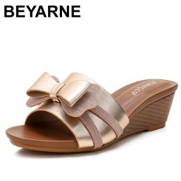 Sandals BEYARNE Women's Flat Shoes Orthopaedic Sandal Female Medical Clogs Melissa Shoes Ladies Footwear Wedge Platform Sandals Slipper