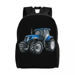 Backpack Custom Tractor Backpacks Men Women Casual Bookbag For College School Bags