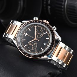 men watch watches high quality designer watches 42 MM logo O M G quartz steel strap luxury watch strap designer watch men mesh strap wave watch