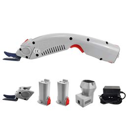 WBT-1 for Cutting Cordless Electric Fabric Scissors Cloth Cutter with 2 Blades (2 Batteries)