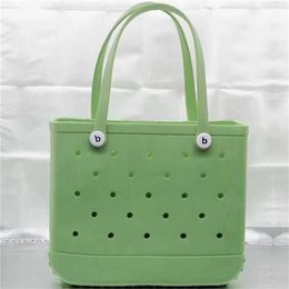 Stylish Shoulder Bags Dongdong Big Bag Beach Storage Handbag Eva Outdoor Vegetable Basket Pet 240311