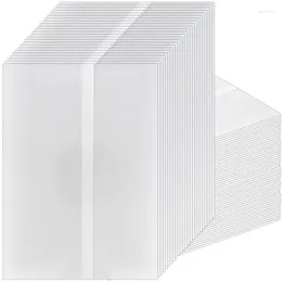 Gift Wrap 150Pcs Pre-Folded Vellum Jackets For 5 X7 Invitations White Translucent Arts And Crafts Paper Wedding