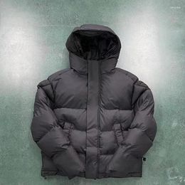 Men's Vests Winter Hoodie Down Jacket Letters White Trend Explosive High Quality Outdoor Coat