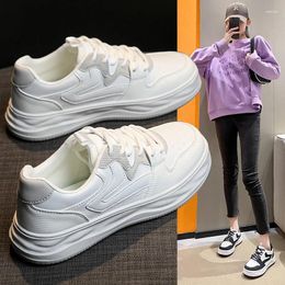 Casual Shoes Running For Woman Vulcanized Spring Tenis Feminino Leather Sneaker Platform Sports Board Small White Designer