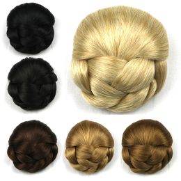 Chignon LVHAN Hair Contracting Natural Synthetic HeatResistant High Temperature Silk Women's Hair Bun Hanfu Headdress Braided Hair