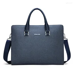 Briefcases Trendy And Fashionable Men's Bags Computer Handbags Single Shoulder Crossbody Business