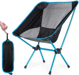 Furnishings Ultralight Travel Folding Chair High Quality Outdoor Portable Camping Chair for Beach Hiking Picnic Seat Fishing Tools Chair