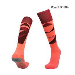 Sports Socks Soccer For Kids And Adt Football Stocking Over Knee Stripes Long Tube Absorbent Sweat Anti Slip Sock Drop Delivery Outdoo Dhc8A