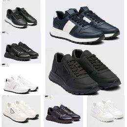 Fashion Men's Casual Shoes Design Prax 01 Sneakers Re-nylon Brushed Leather Nylon Mesh Brand Mens Skateboard Walking Runner Outdoor Sports Shoe pra shoes platform