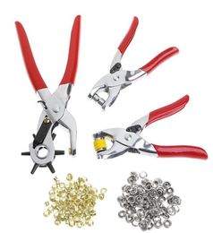 3pcs Leather Hole Punching Tool Eyelets Grommets Hand Pliers Hole Punch Tools Belt Hole Puncher Repair Tool Punch Pliers192j7351126