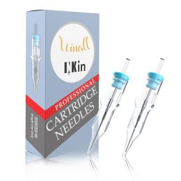 Needles INKIN WINALL Cartridge Tattoo Needles Round Liner Safety Needles for Rotary Tattoo Machine Pen Tattoo Supplies 20pcs/box