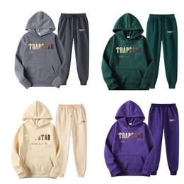 pink hoodie mens sportswear trapstar hoodie mens trapstar tracksuit mens tracksuit hooded pants sweatsuit long sleeve casual sports hoodied set suit 2 Piece xx