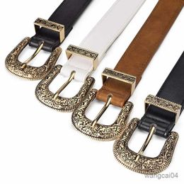 Belts WomenS Belt Vintage Carved Needle Buckle MenS Belt Punk Hip Hop Rock Style Jeans Pu Leather Belt Cheap Belt
