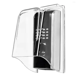 Doorbells PC Plastic Lengthen Doorbell Rain Cover Transparent Waterproof Weatherproof Protector Attachment