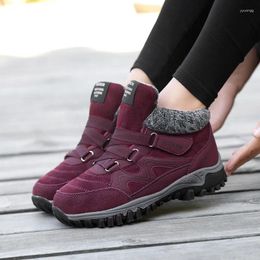 Casual Shoes In Winter Women's Cotton Thick Section Velvet Sneakers For Women 35-42 Yards