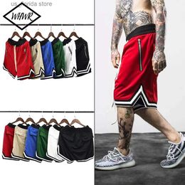 Men's Shorts Basketball Shorts For Men Loose Sport Shorts American Ball Pants Quick Drying Mesh Sports Five-point Pants Summer Strtwear Y240320