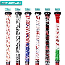 AMA Sport Over Grip Baseball Bat Grip Tapes Us Mexico Flag Flag Absorbent Absorbent Non-Slip Tases dla rakiet Akcesoria 240319