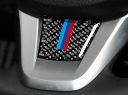 For Bmw Z4 Carbon Fibre Modification Car Interior Stickers Steering Wheel M Stripe Emblem Stickers Car Styling for E89 200920158837990