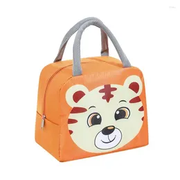 Dinnerware Creative Portable Insulated Thermal Lunch Box Picnic Supplies Bags Cartoon Bag For Women Girl Kids Children