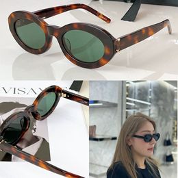 Luxury fashionable women oval sunglasses Fashion designer lady oval small frame sunglasses Green lenses small frame Sexy Woman 136