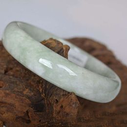 Natural Green Jade Vintage Jewellery Jadeite Bangle Original Certified Mother's Day Gift Bracelet for Women Free Shipping