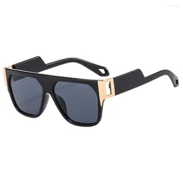 Sunglasses 2024 Men's And Women's Square Retro Fashion Light Designer Designed Polygonal Outdoor Goggles