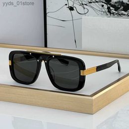 Sunglasses New 2024 Women Men 670S Fashion UV400 Lenses Sunglasses Brand Goggles Design Mujer Eyeglasses Frame Gafas Eyewear Oculos De Sol L240320